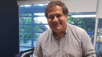 El periodista chileno Mauricio Bustamante
