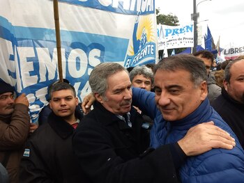 Felipe Solá y Edgardo Depetri