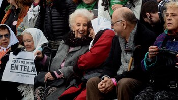 Estela de Carlotto, titular de