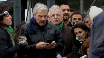 Los actores Gerardo Romano y