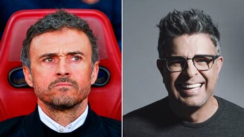 Luis Enrique y Luis Enrique