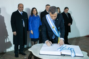 Mauricio Macri en la Casa