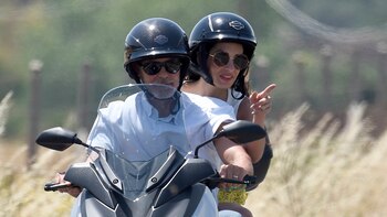 George Clooney y su esposa