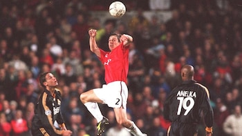 Gary Neville hizo toda su carrera como futbolista en el Manchester United