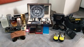 Entre los elementos secuestrados hay