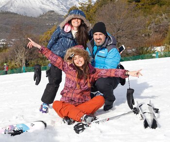 Sofía Jiménez y su hermana