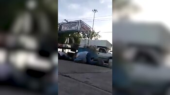 La población buscó la mejor forma de protegerse