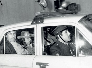 Claudia Sobrero con el excéntrico