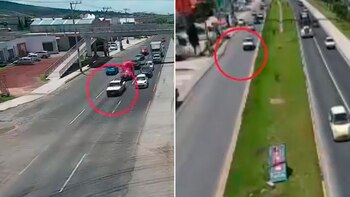 Las cámaras de seguridad detectaron