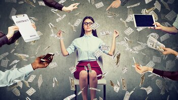 Para escuchar una oferta salarial