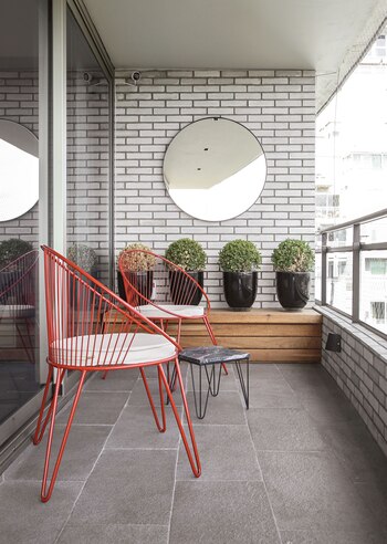 Sillas hierro red. (Foto: Facundo Basavilbaso/Para