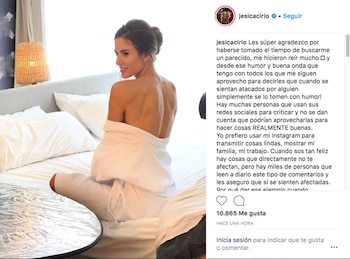 El descargo de la conductora