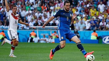 La foto del gol anulado