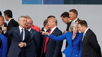 Mat durante la reunión de