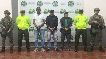 Los tres narcos extraditables capturados