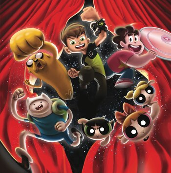 Los amigos de Cartoon Network