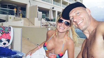 Romina y Pitana, de vacaciones