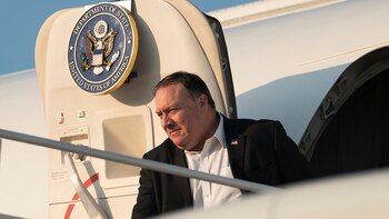 Mike Pompeo visita México (Reuters)