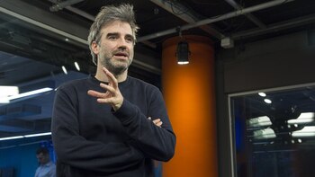 Daniel Hendler en los estudios