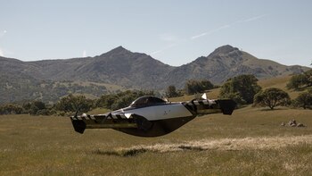 El vehículo puede despegar desde