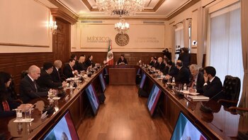 La reunión con Peña Nieto