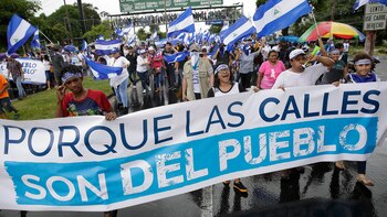 Protestas contra Ortega y su