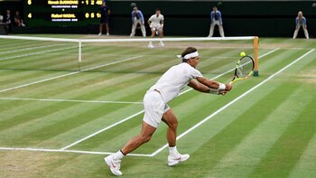 El partido entre Nadal y