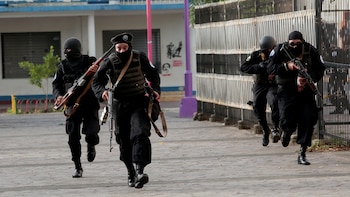 La policía de Nicaragua reprime