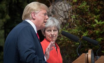 Donald Trump habla en conferencia