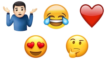 Los emojis más populares de
