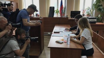 Las integrantes de Pussy Riot