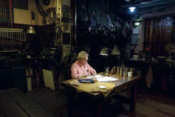 Su método es sacar una