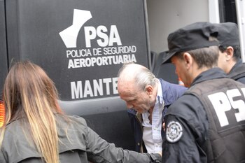 Detención del represor Marcelo Cinto