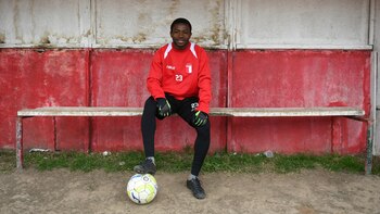 No es arquero, pero Kombi