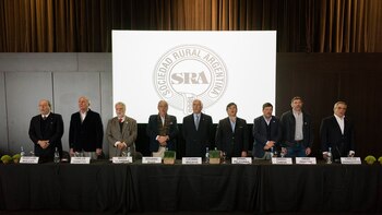 La dirigencia del campo se