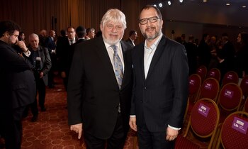 Adrián Werthein y el secretario