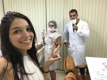 El médico brasileño publicaba fotos
