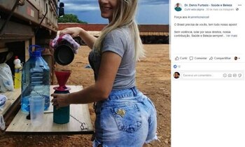 Foto publicada de una de