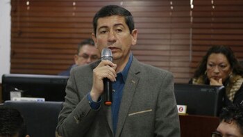 Sandro Condia, alcalde de Sogamoso,