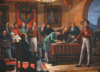 Firma del Acta de Independencia
