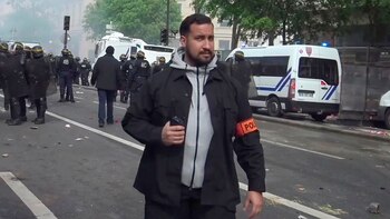 Benalla durante lo operativos del