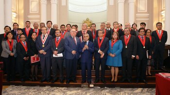 Duberlí Rodríguez, en el centro