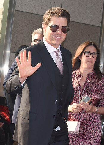 Tom Cruise en la premiere