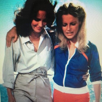 Jaclyn Smith y Cheryl Ladd