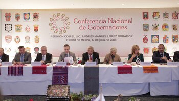 Una de las primeras reuniones