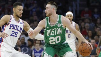 Gordon Hayward utiliza el número