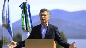 El presidente Mauricio Macri