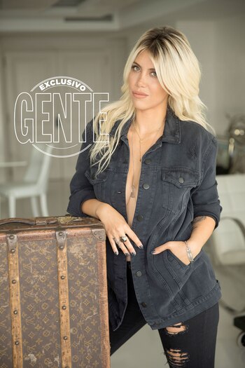 Wanda Nara. (Foto Christian Beliera/GENTE)