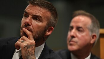 Beckham y uno de sus