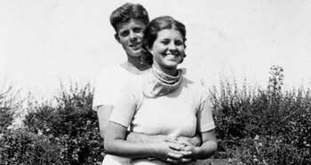 Rosemary con John F. Kennedy,